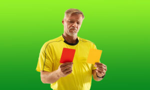 kartu merah dan kuning sepakbola