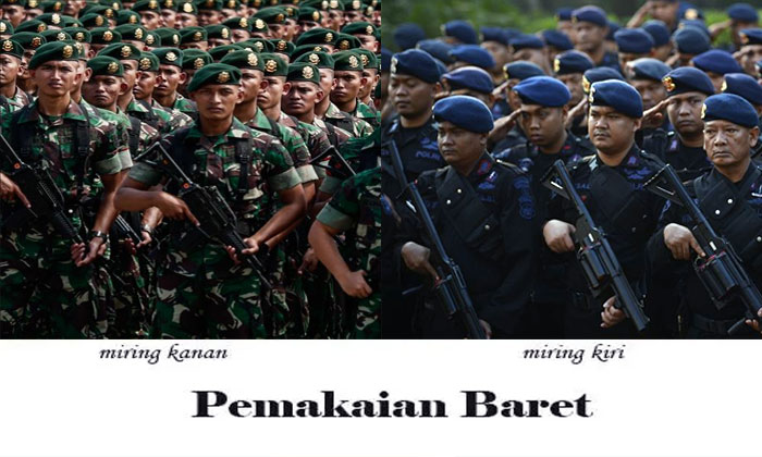 pemakaian baret