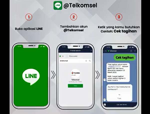 LINE @Telkomsel
