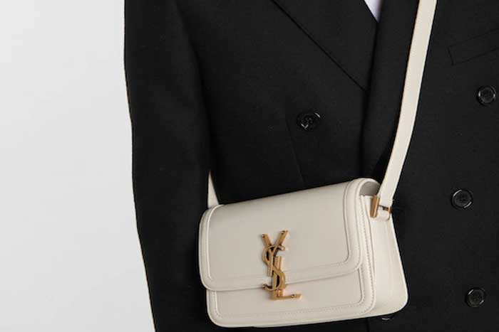 Saint Laurent - Solferino Small Leather Shoulder Bag