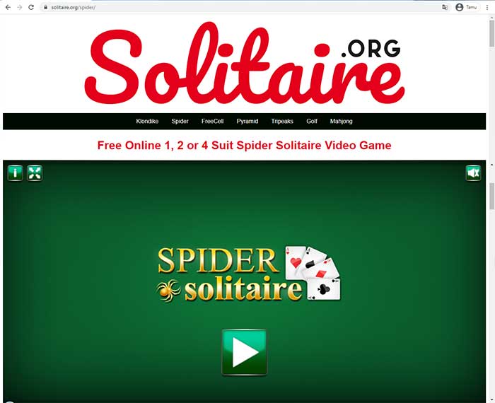 Video Game Solitaire Online
