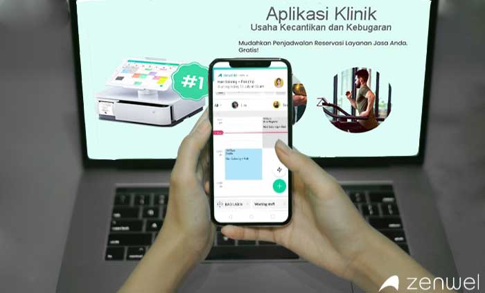 Aplikasi Klinik Zenwel Solusi Reservasi Usaha Jasa