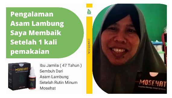 Testimoni Mosehat dari Ibu Jamilah