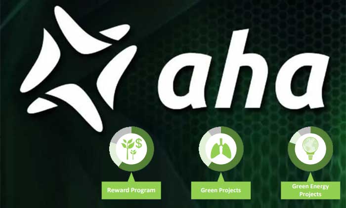 AHA Token Kripto Ramah Lingkungan