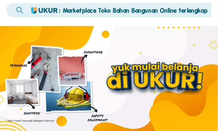 Ukur toko bahan bangunan online