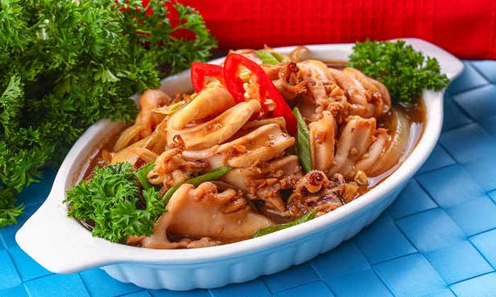 resep cumi saus tiram