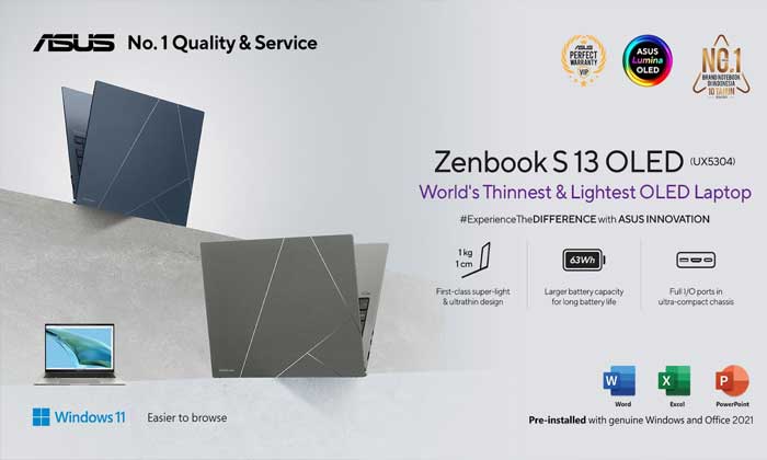 zenbook s13 oled ux5304