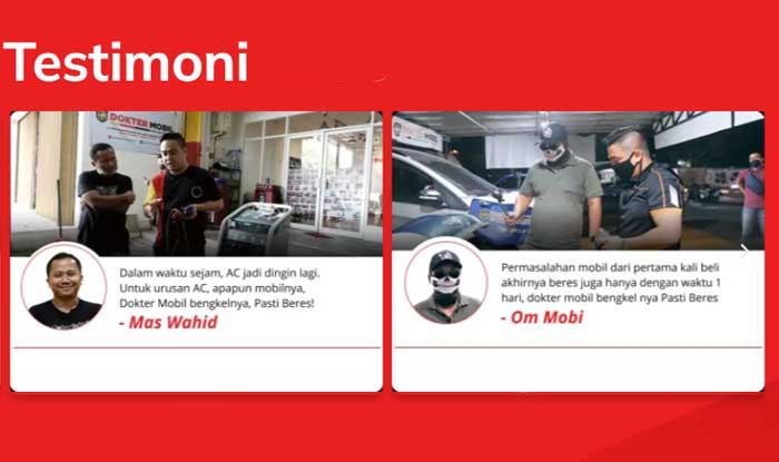 testimoni dokter mobil